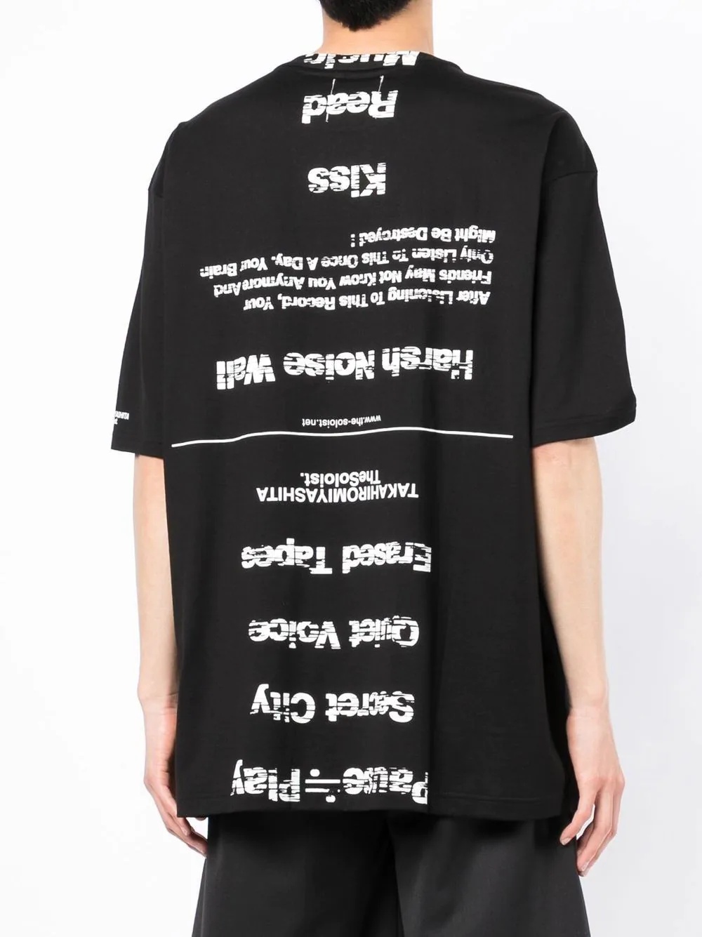 slogan-print short-sleeve T-shirt - 4