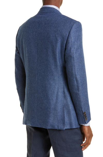 Canali Siena Textured Neat Cashmere Sport Coat outlook