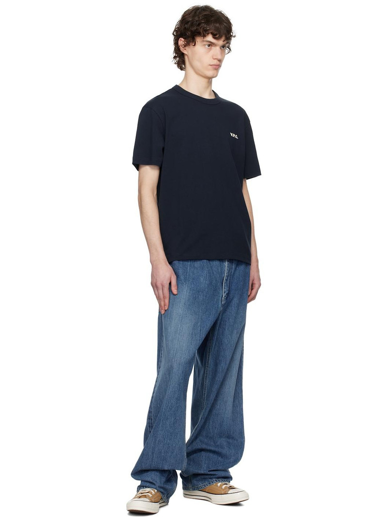 A.P.C. Navy Boxy Petit VPC T-shirt outlook