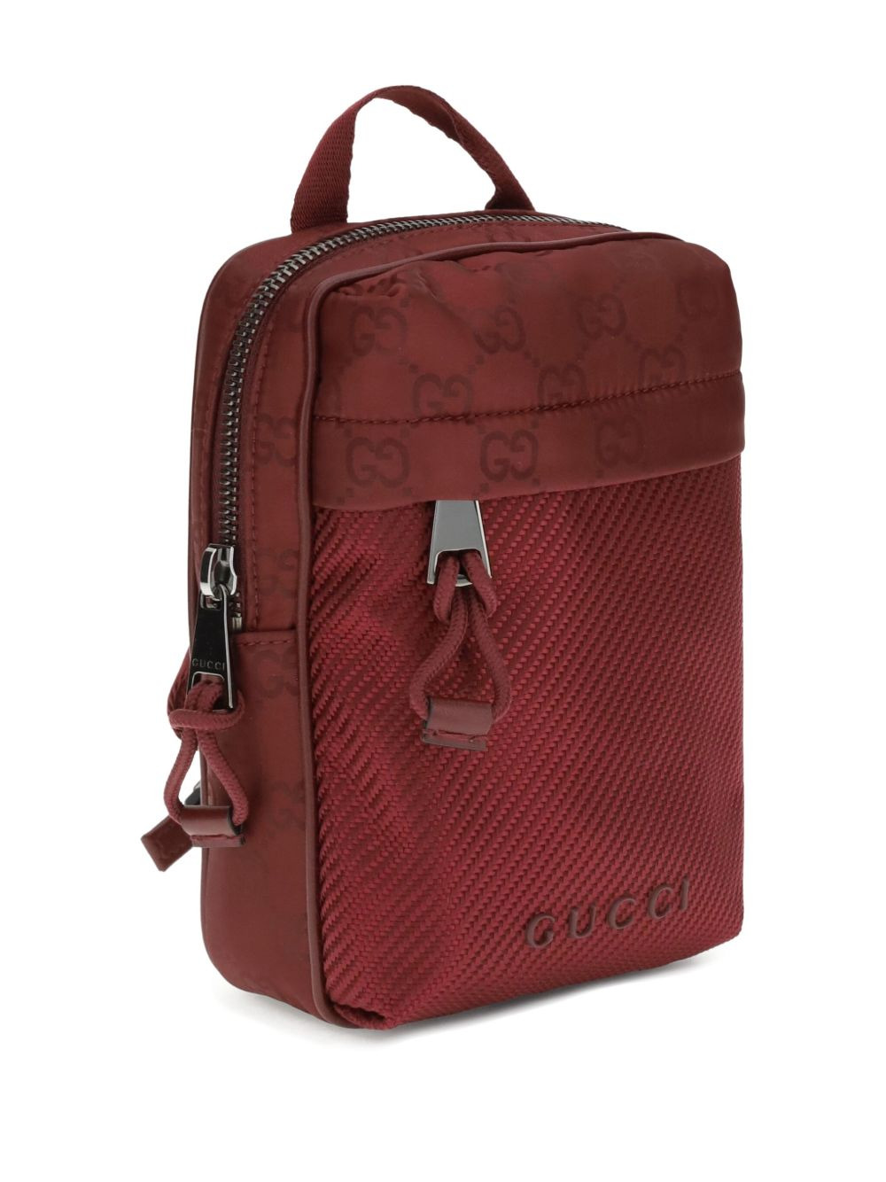 small GG nylon cross-body bag - 3