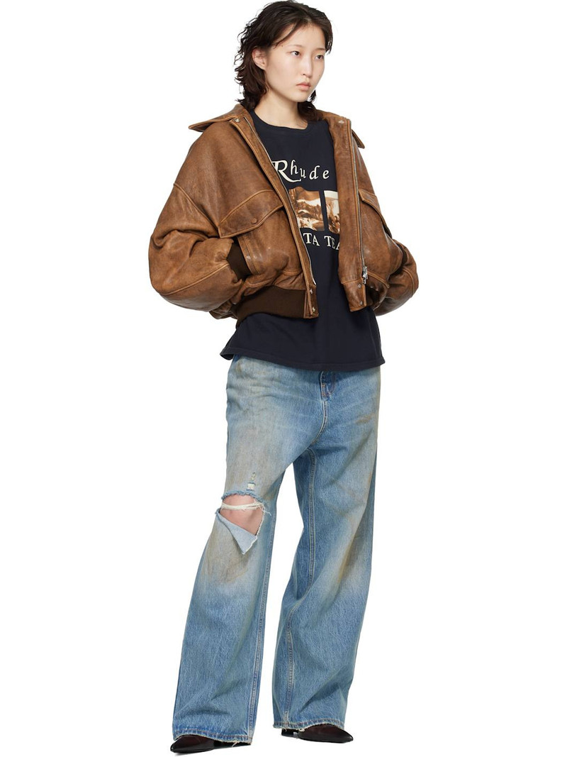 Rhude Black USVI Regatta Tour T-shirt outlook