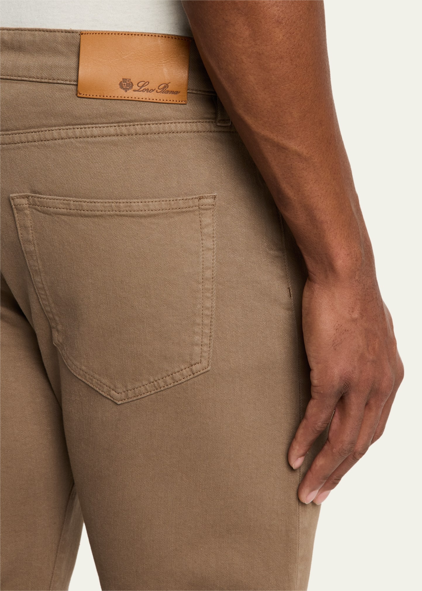 Men's Quarona Denim Five-Pocket Pants - 5
