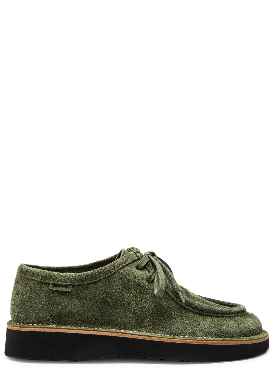 Loewe Faro Brushed Suede Shoes - 1