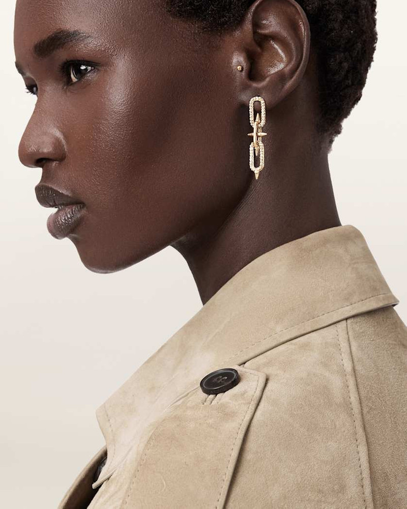 ALLSAINTS LAIO SPIKE LINK EARRINGS outlook