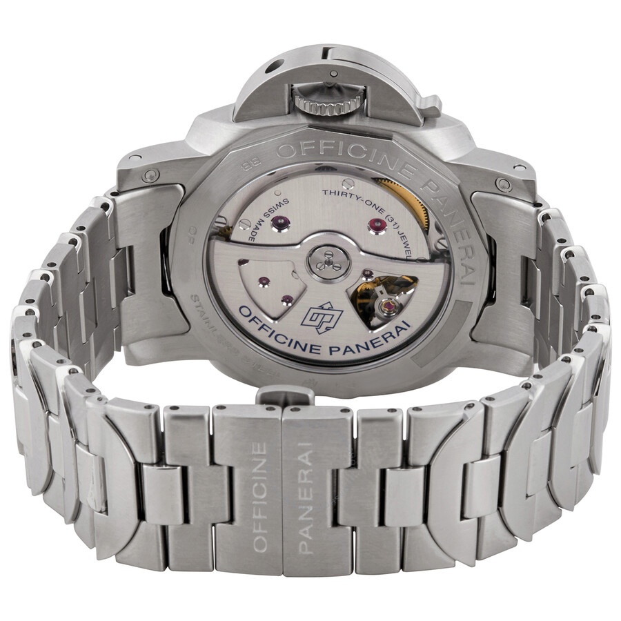 Panerai Luminor 1950 Automatic Silver Dial Men's 42 mm Watch PAM00977 - 3