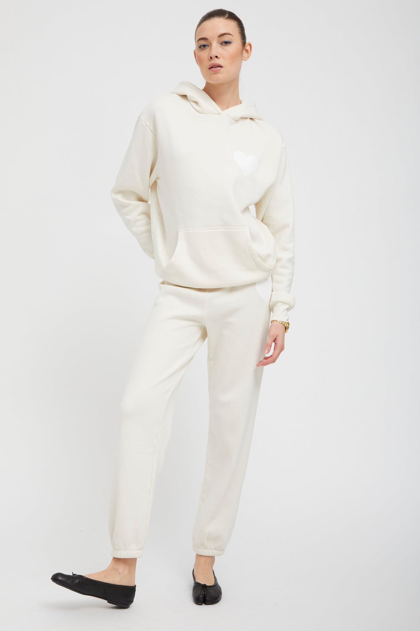 CREME HEART HOODIE - 3
