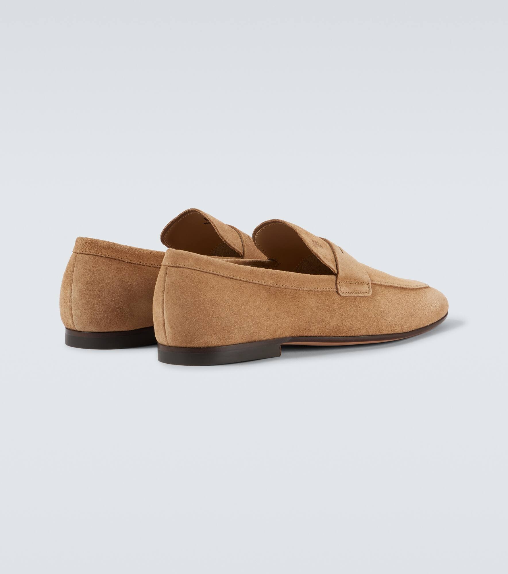Suede penny loafers - 6