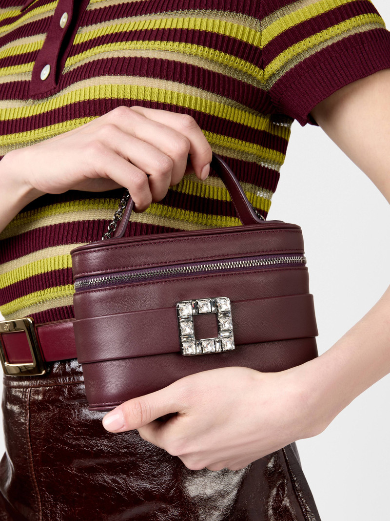 Vanity Très Vivier Micro Bag in leather 10