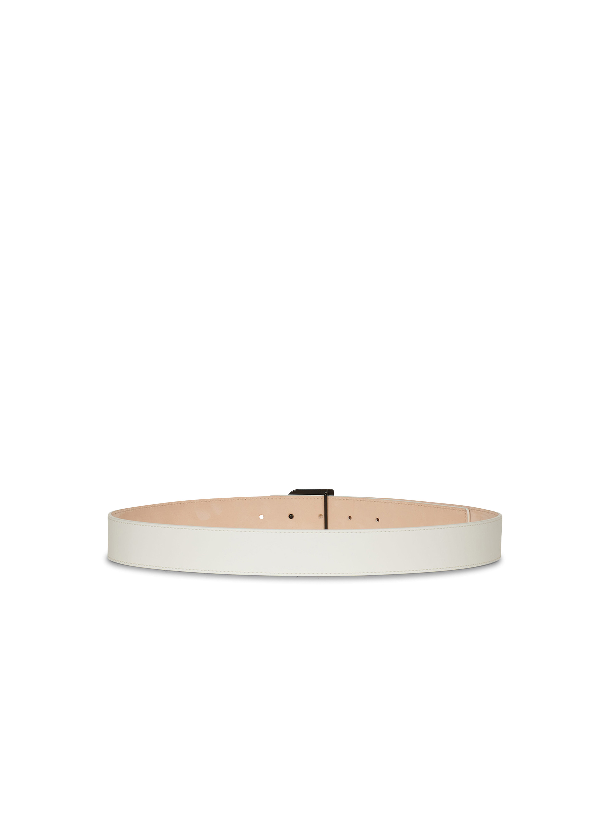 Smooth leather B-Belt belt - 3