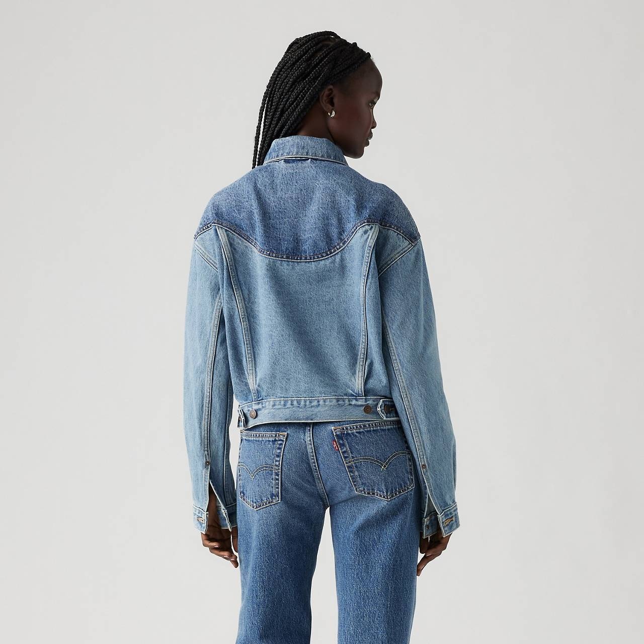SHRUNKEN '90S TRUCKER JACKET - 4