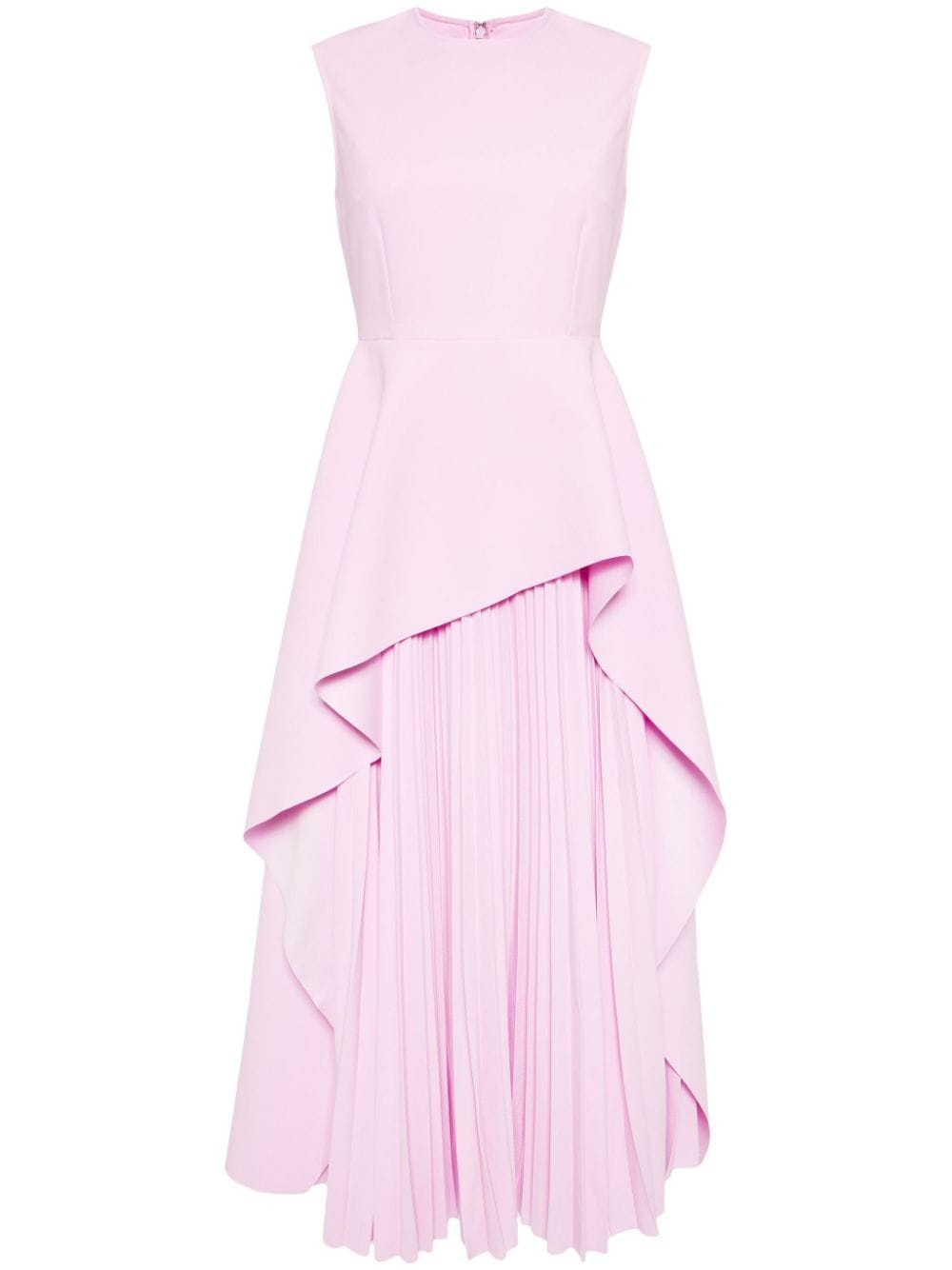 The Severny peplum midi dress - 1