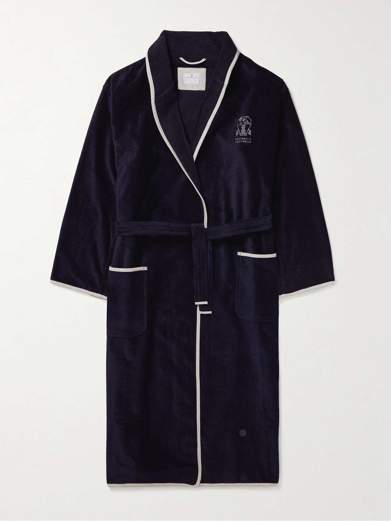Cotton-Terry Bathrobe 1