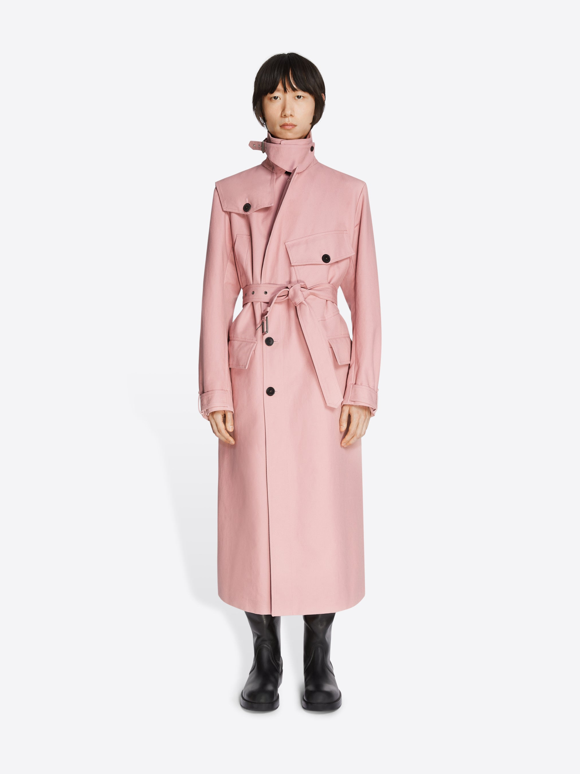COTTON TRENCH COAT - 5