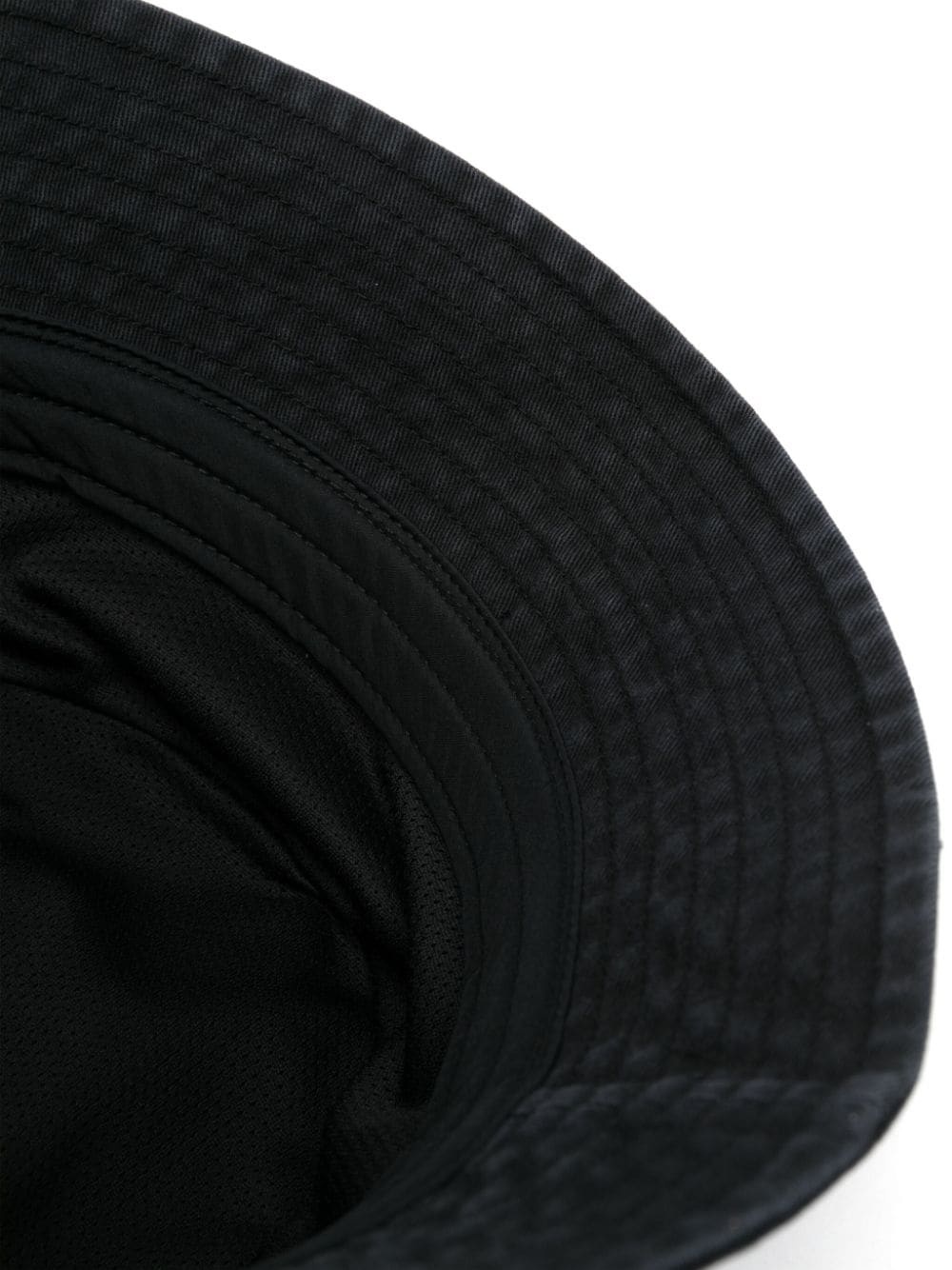logo-embroidered cotton hat - 3