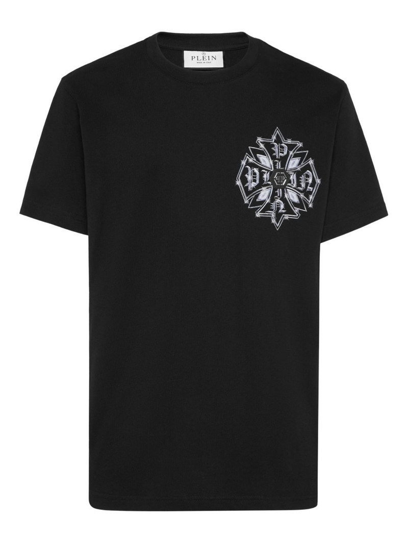 cross-print T-shirt 1