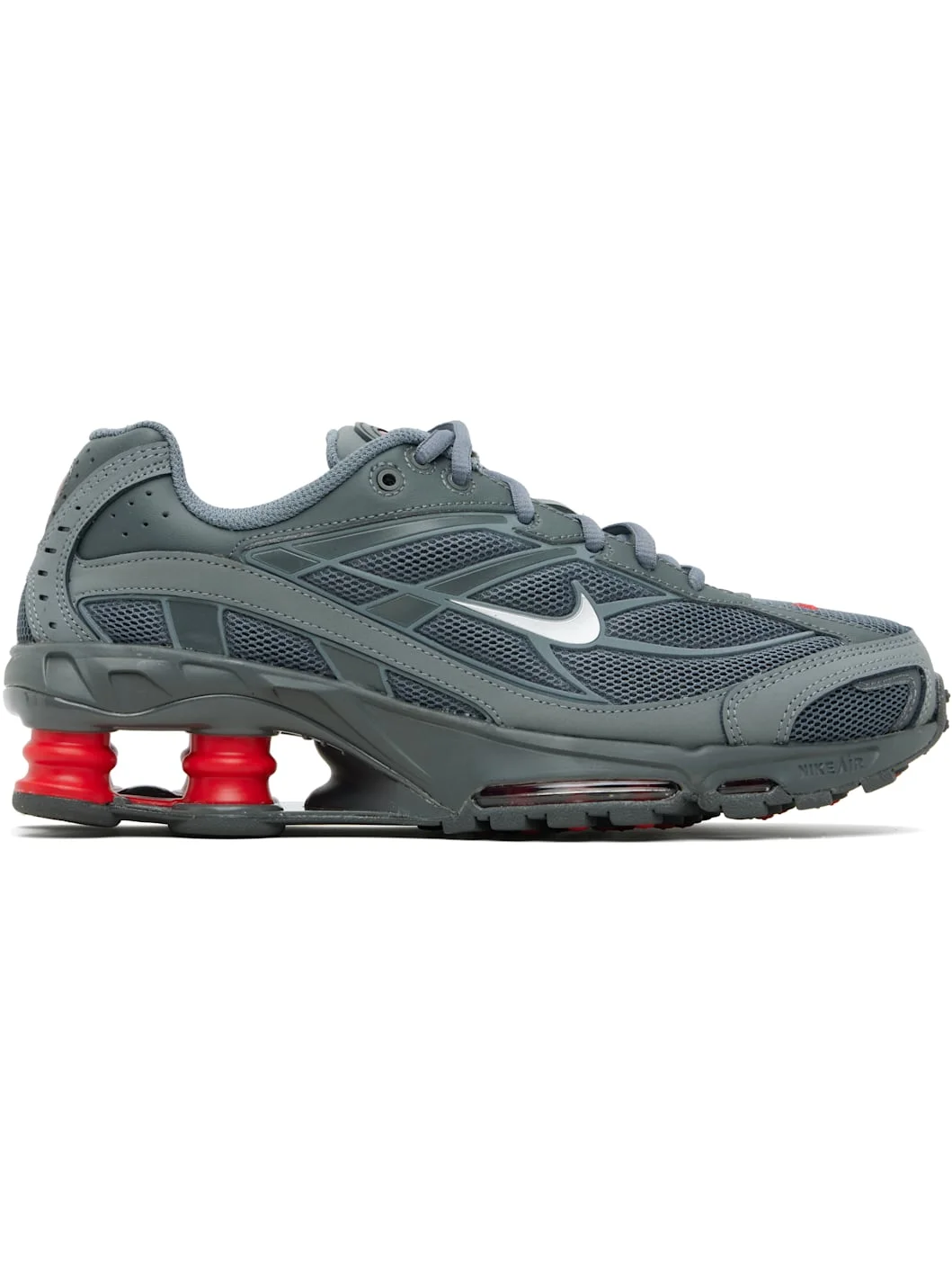 Gray Shox Ride 2 Sneakers - 1