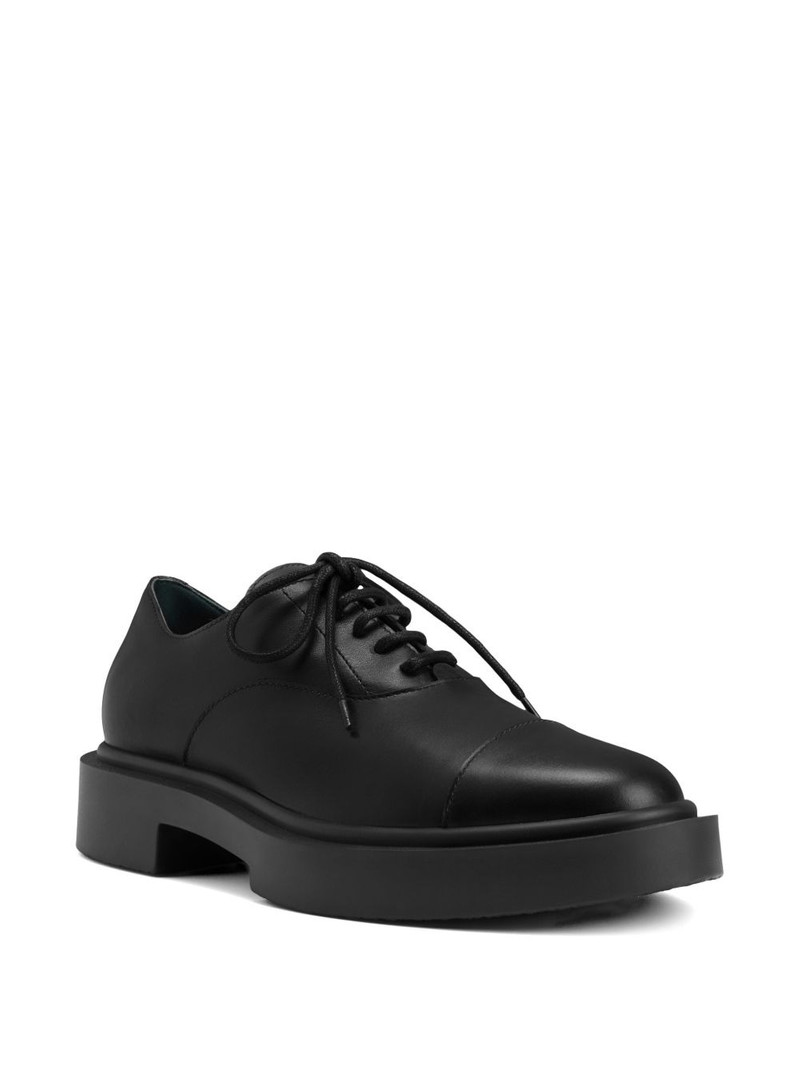 Giuseppe Zanotti harald leather derby shoes outlook