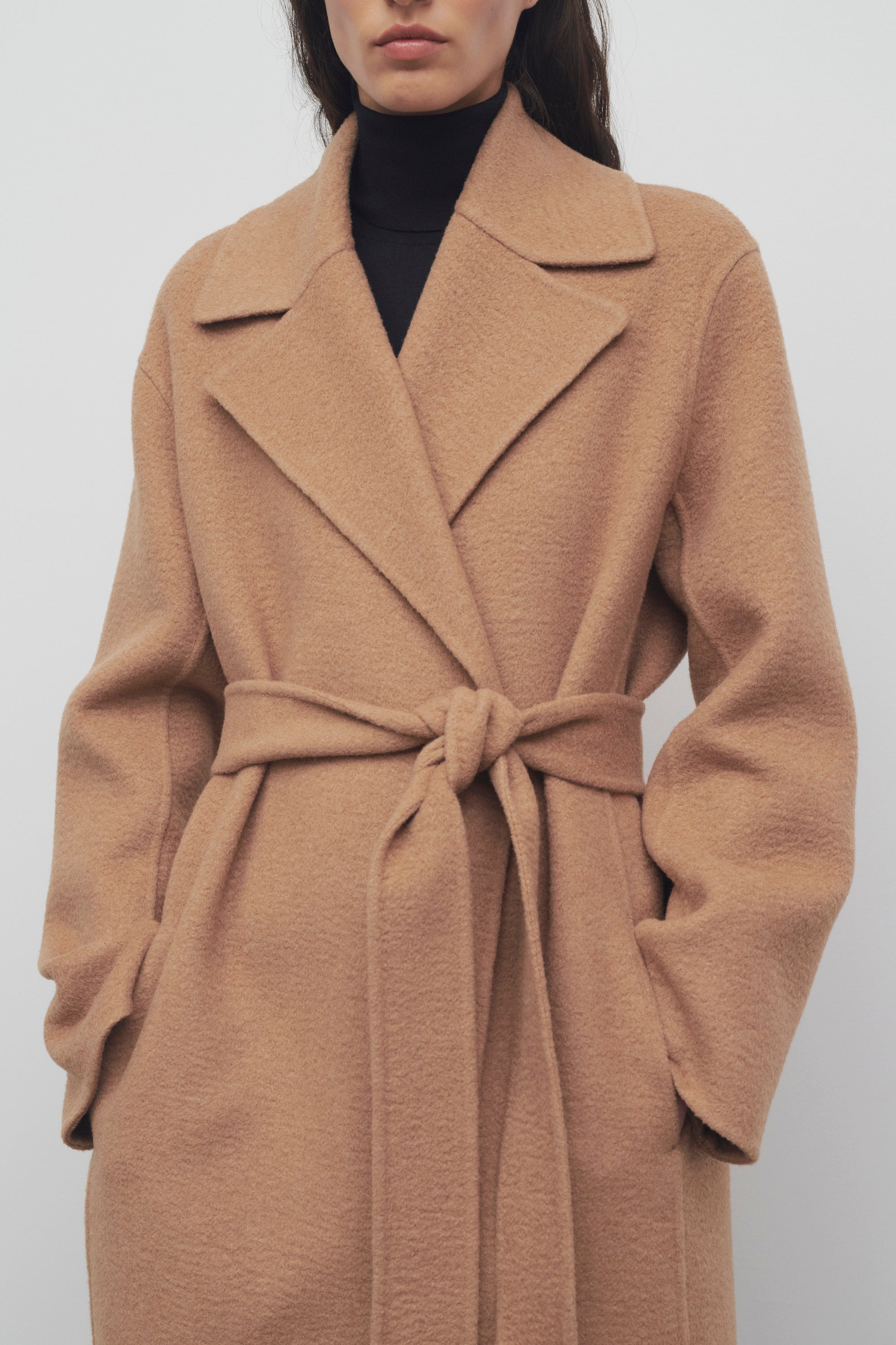 Malika Coat in Cashmere - 6