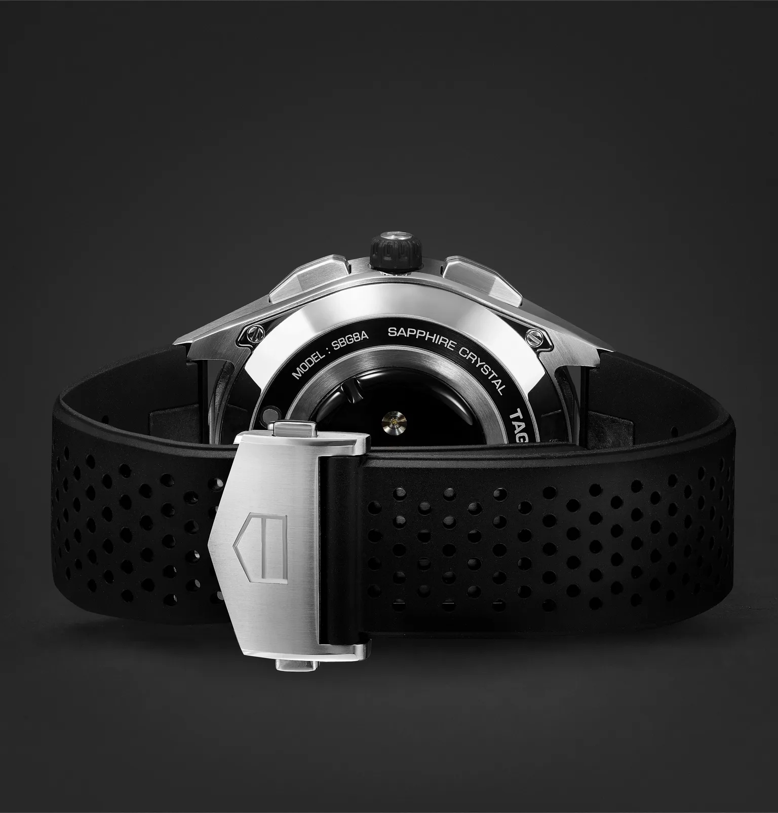 Connected Modular 45mm Steel and Rubber Smart Watch, Ref. No. SBG8A10.BT6219 - 3