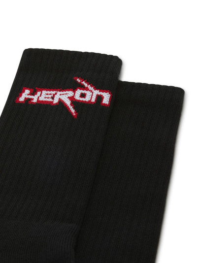 Heron Preston Race Heron Long Socks outlook