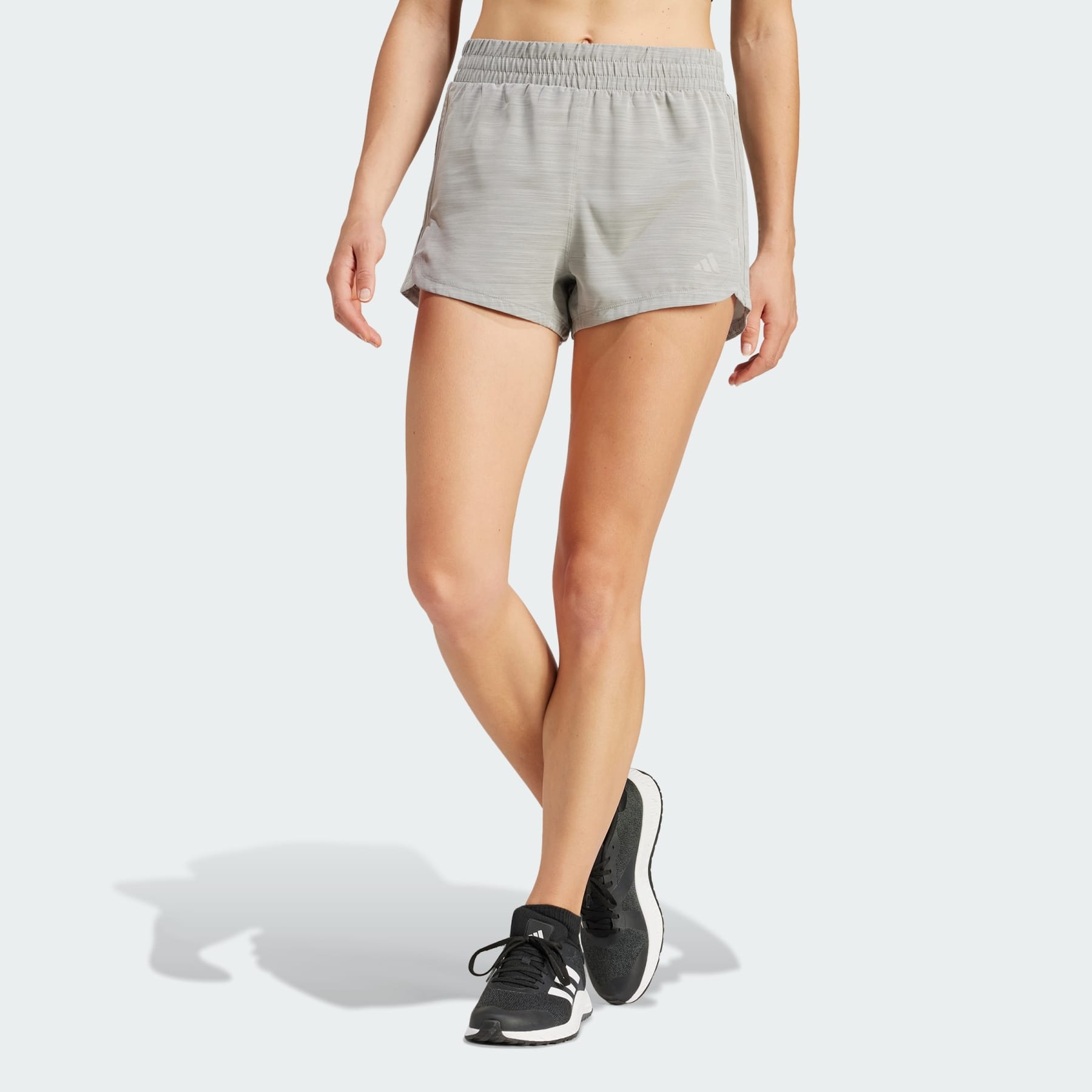 Pacer Training 3-Stripes Woven Mid-Rise Shorts - 2
