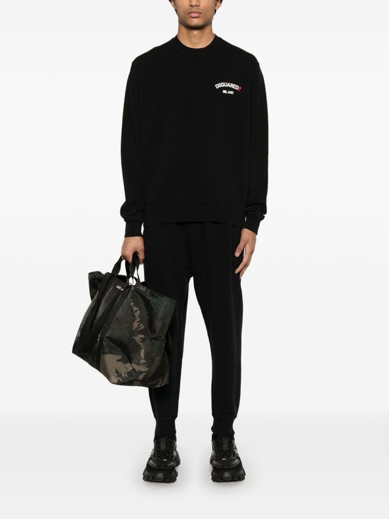 DSQUARED2 cotton sweatshirt outlook