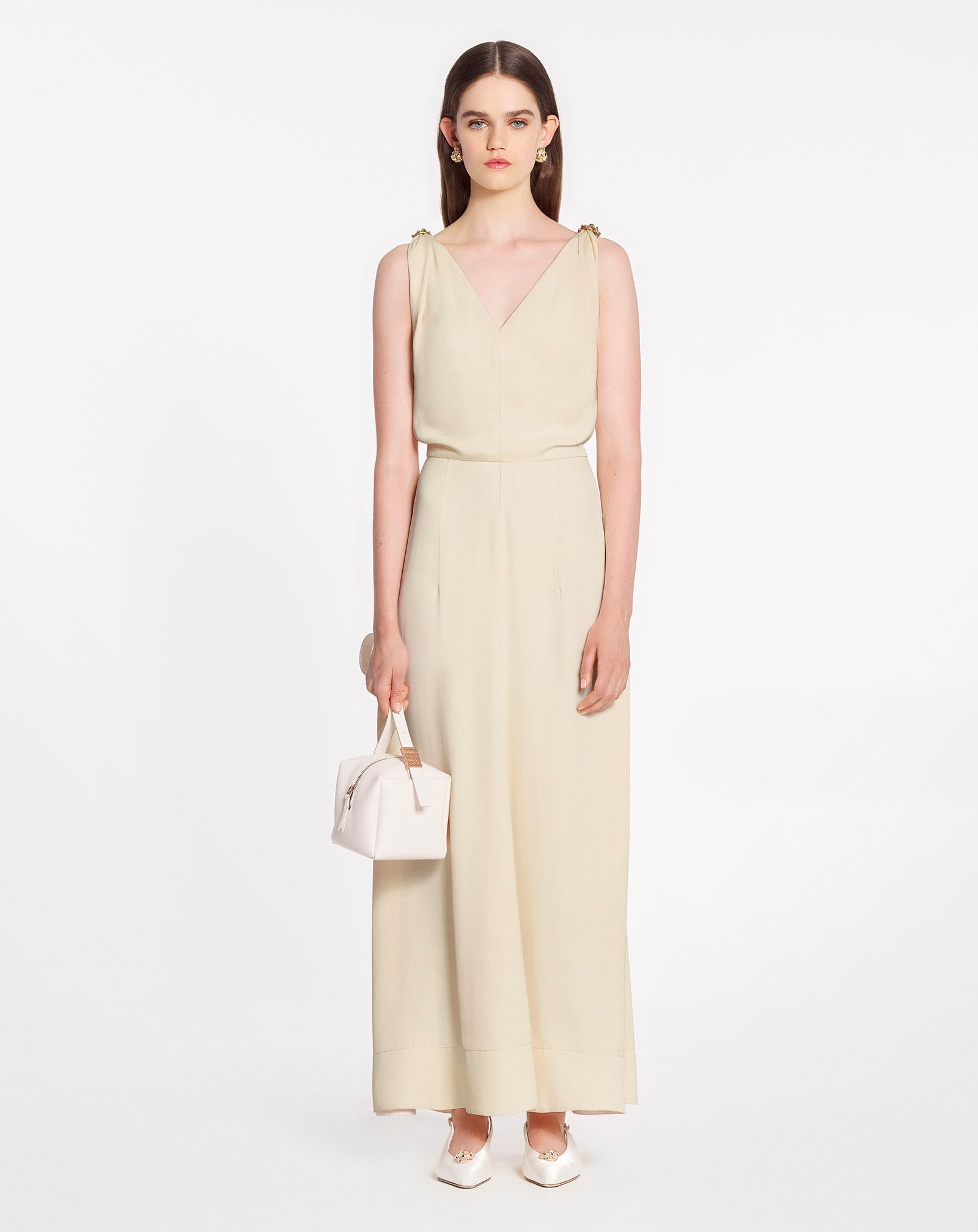 FLARED MIDI DRESS - 2