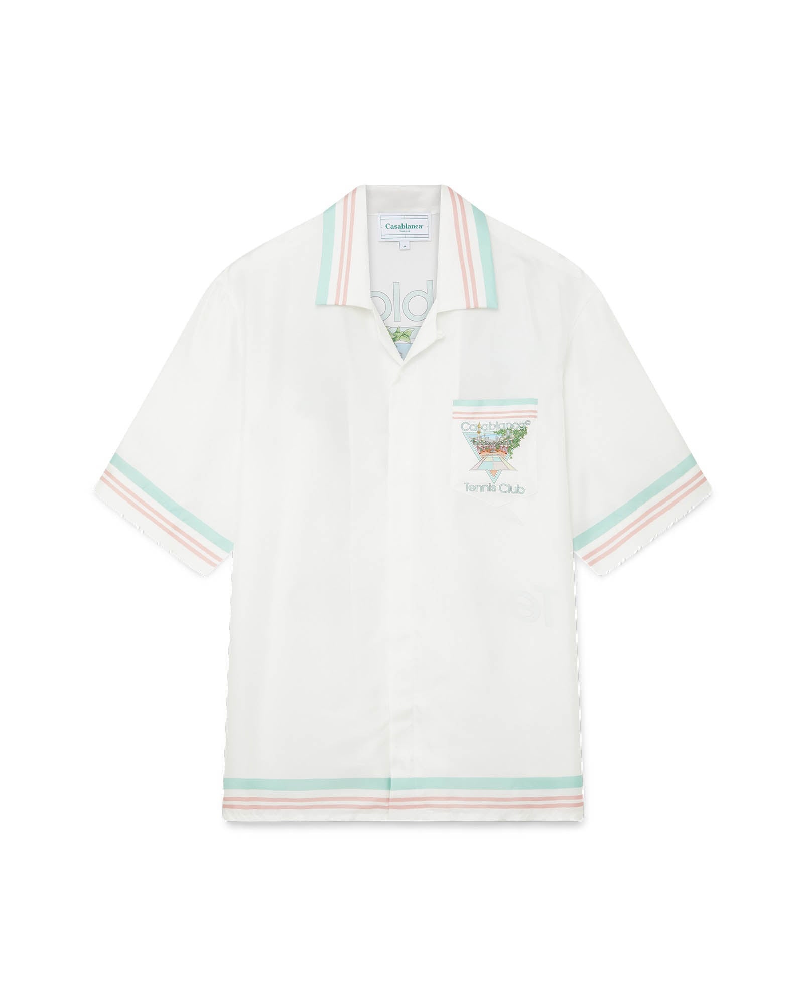 Tennis Club Icon Silk Shirt - 1