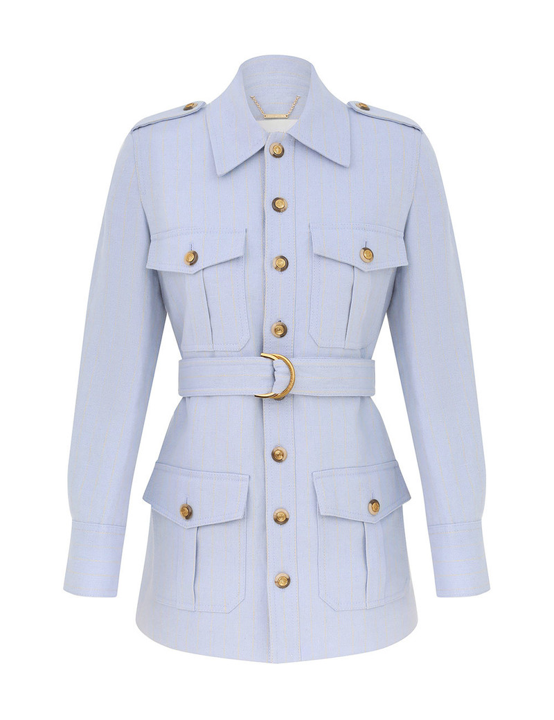 REBELLION PINSTRIPE JACKET 1