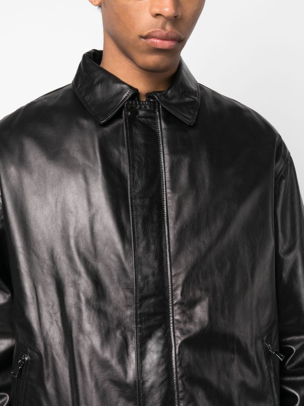 biker bomber jacket - 6