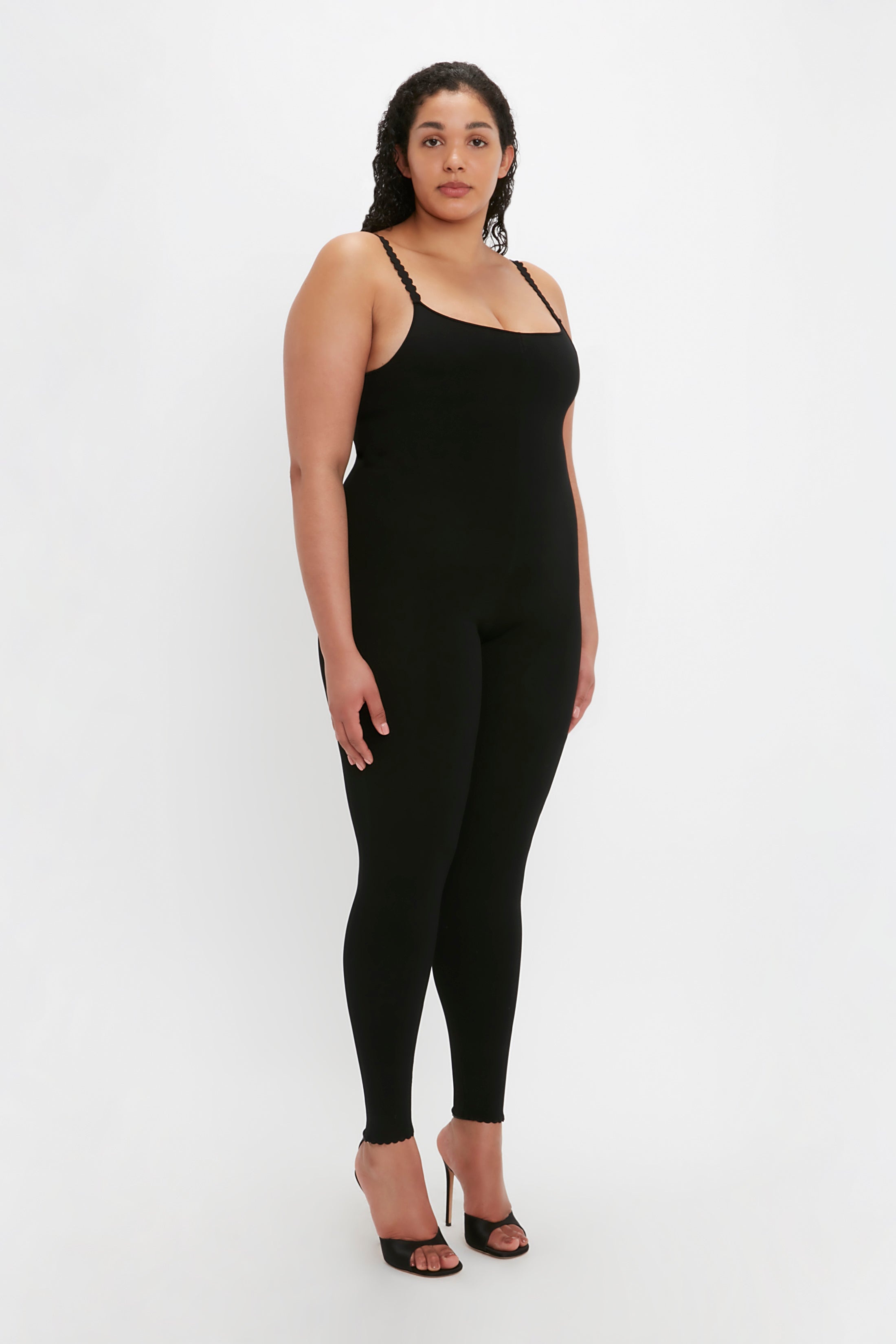 VB Body Catsuit In Black - 3