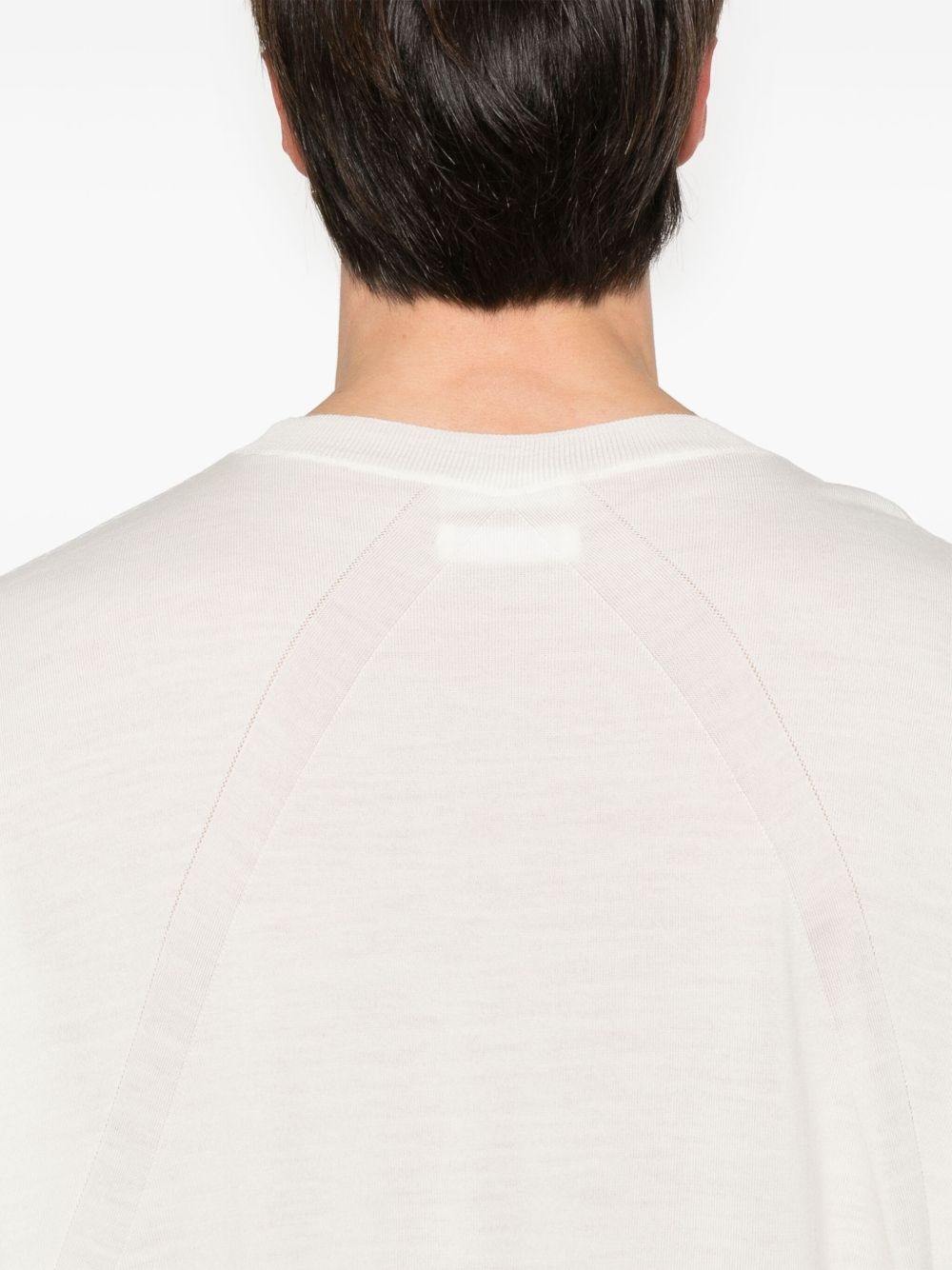 fine-knit T-shirt - 4