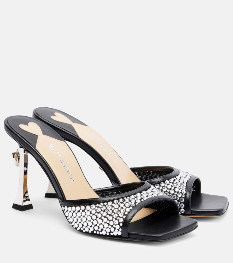 Puffy Heart Ring 95 leather mules 1