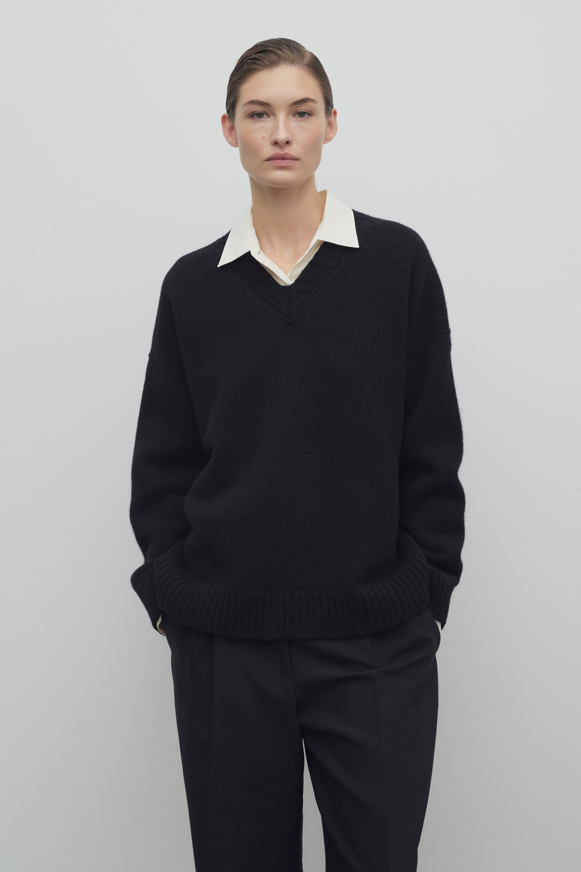 Sdavion Sweater in Wool and Cashmere - 3