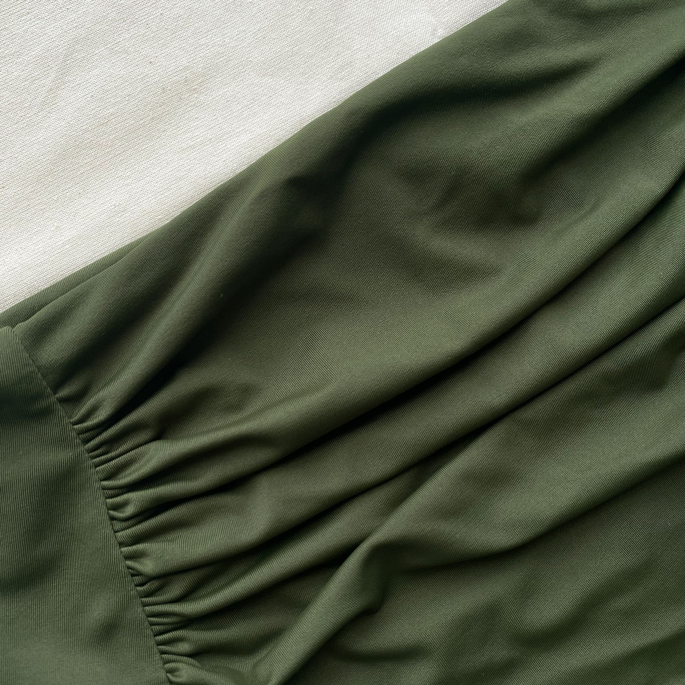 Khaki High Waisted Brief - 6