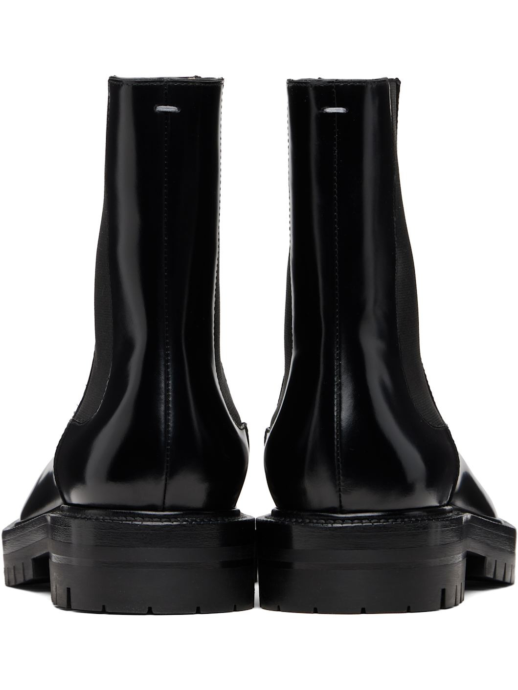 Black Tabi Chelsea Boots - 2