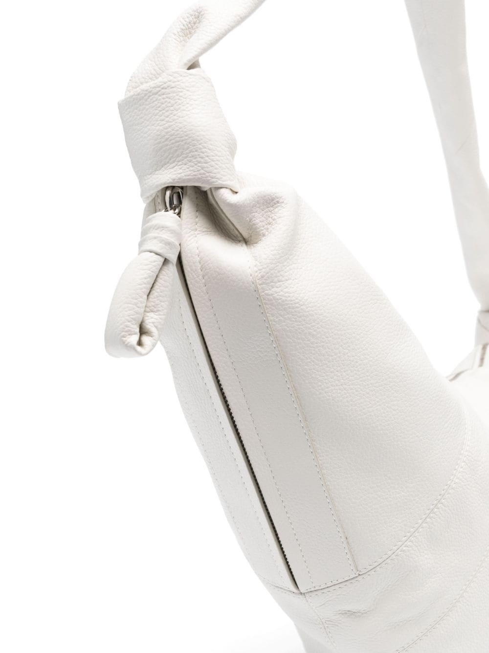 Croissant leather shoulder bag - 4