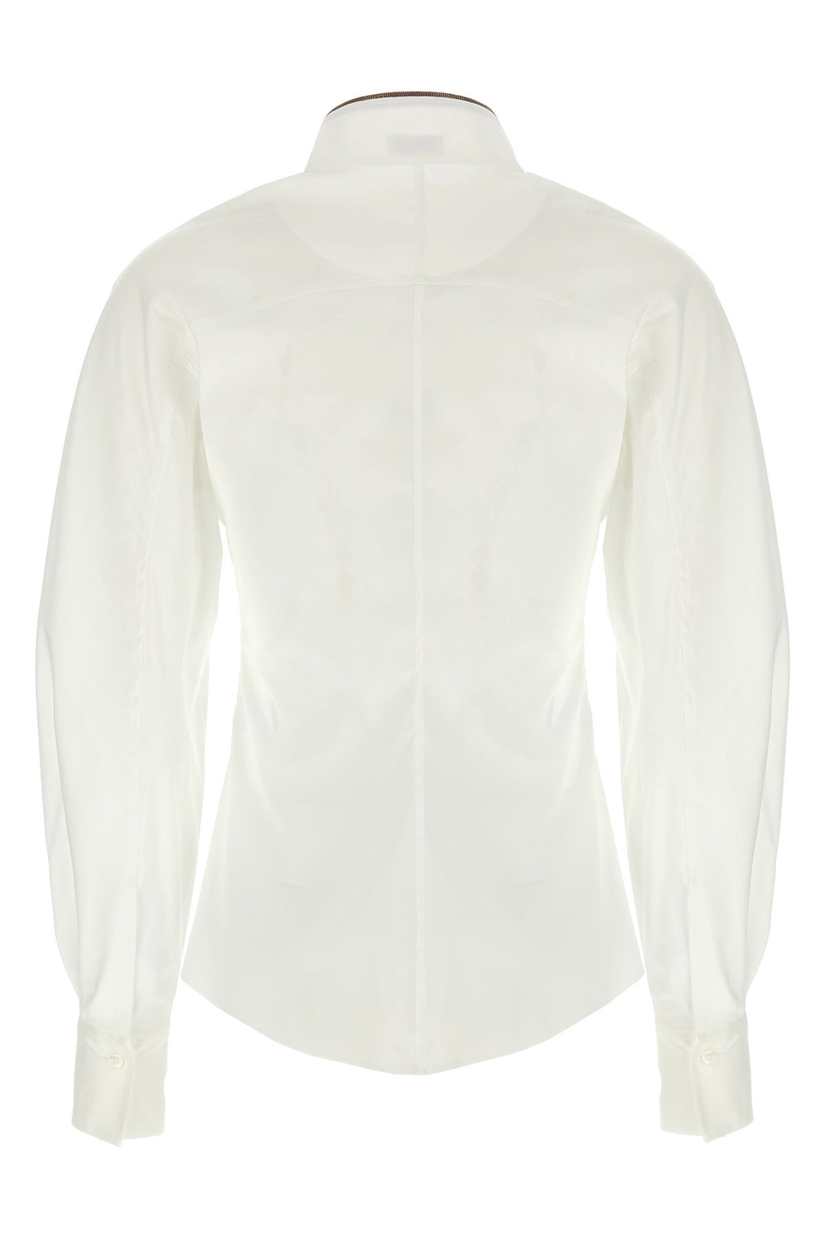 'Shiny Collar Detail' shirt - 2