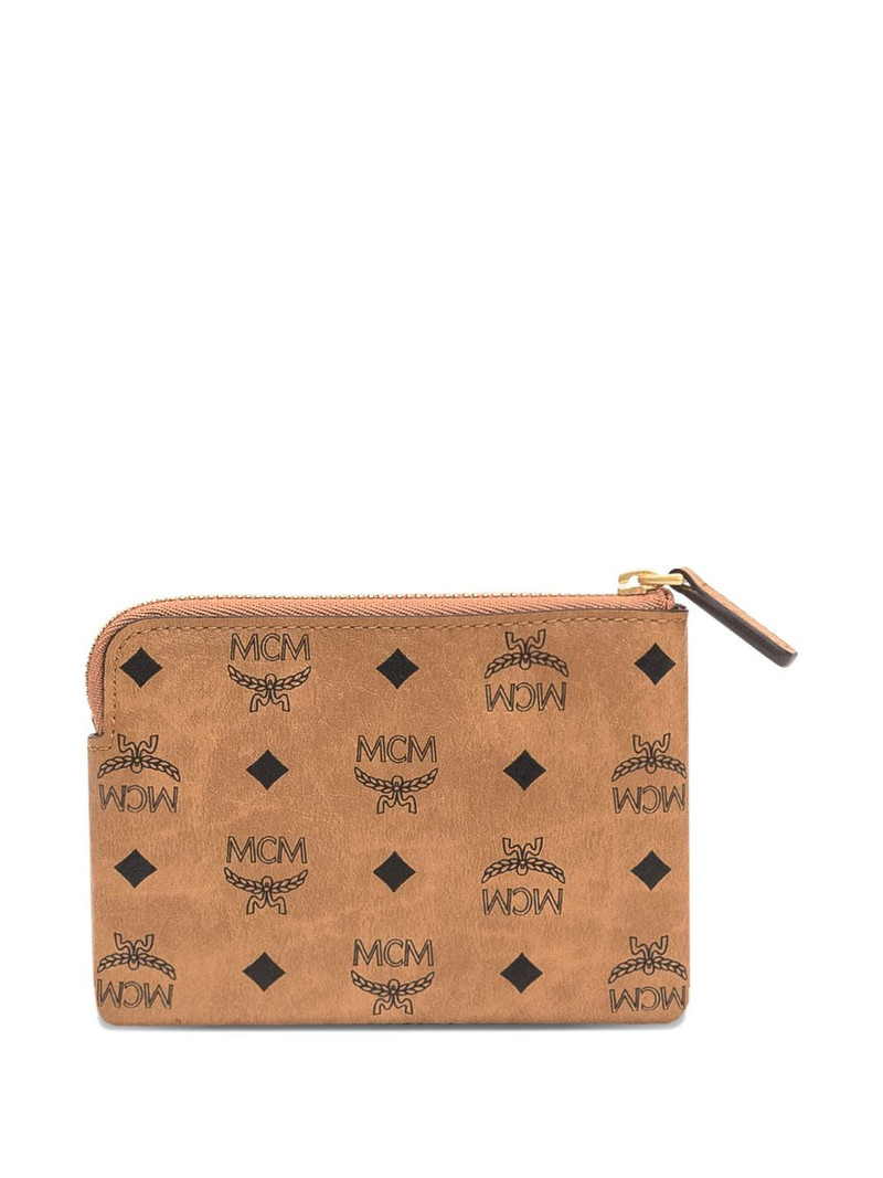 MCM mini Aren Visetos card pouch outlook