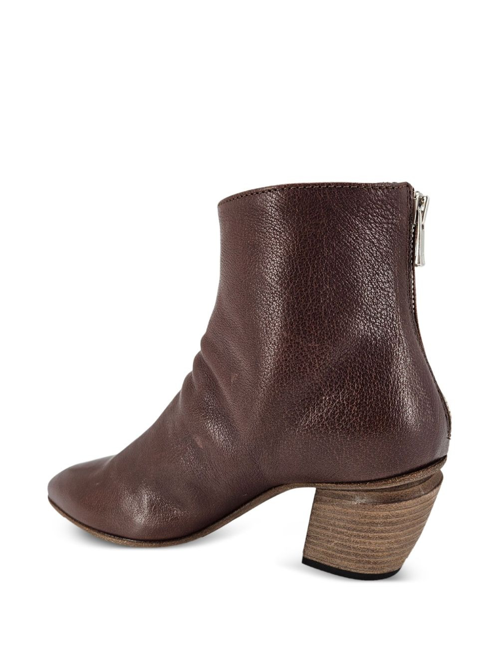 60mm Severine leather ankle boots - 3
