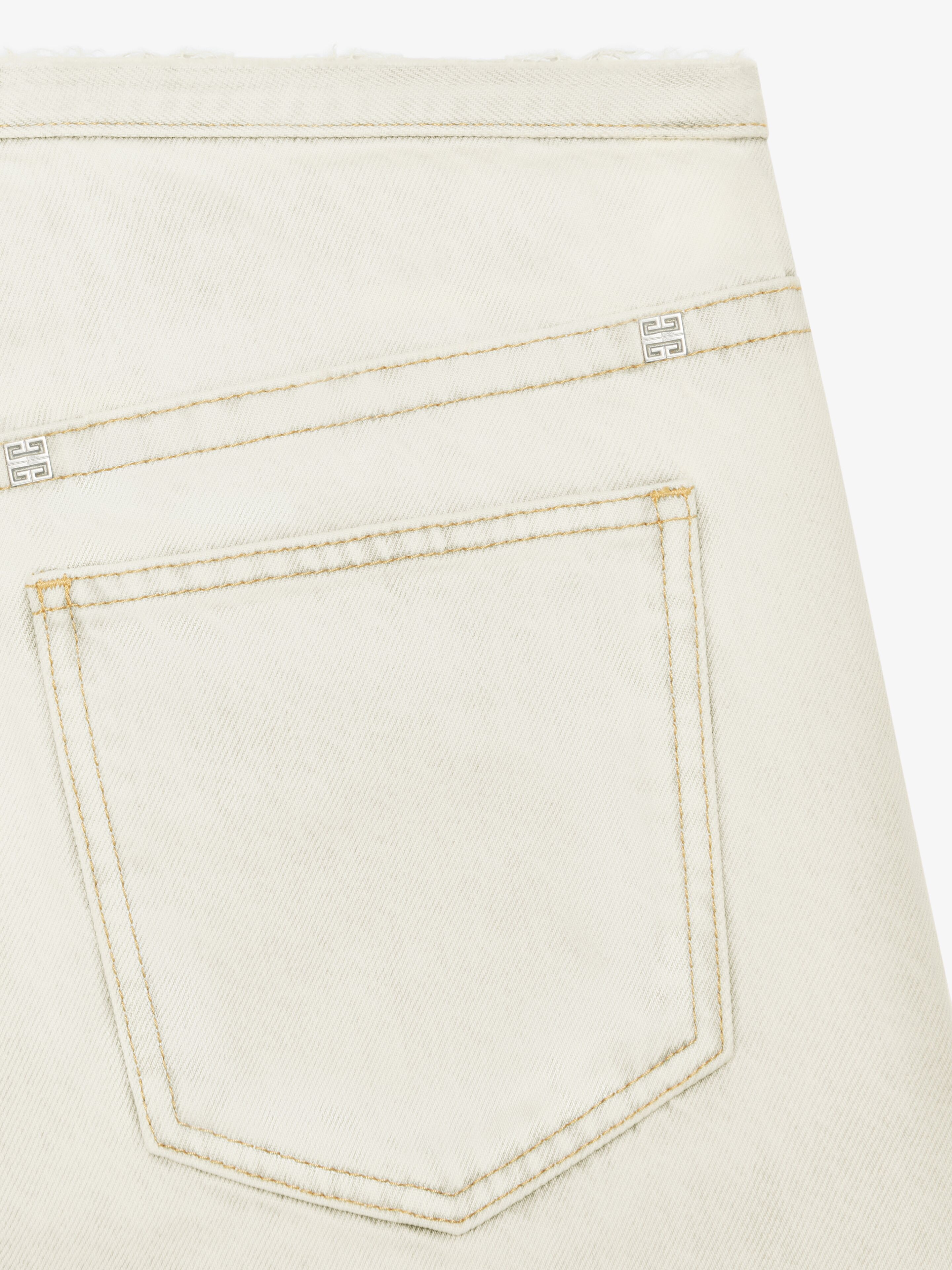 BERMUDA SHORTS IN DENIM - 5