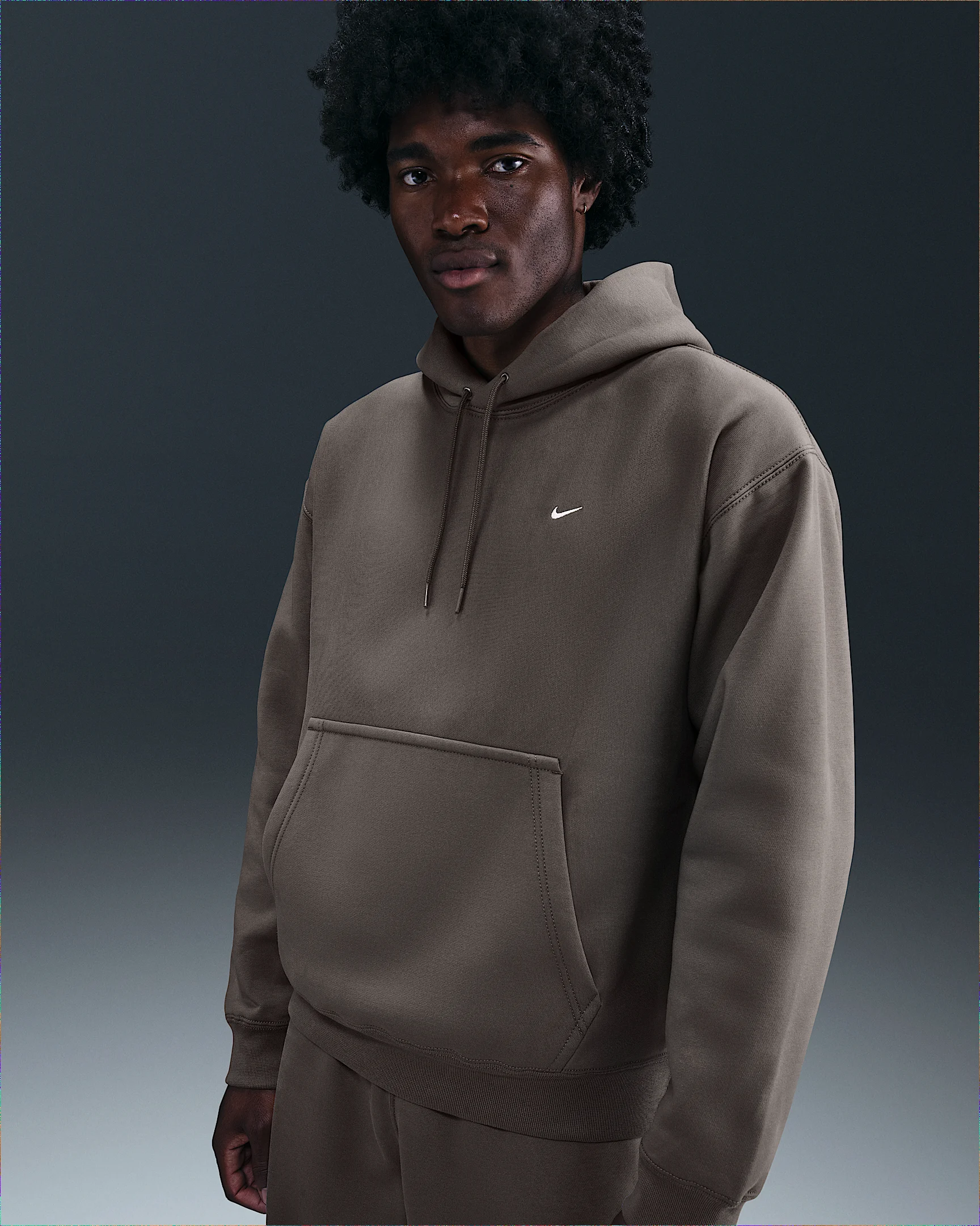 Nike Solo Swoosh Men's Pullover Hoodie - 1