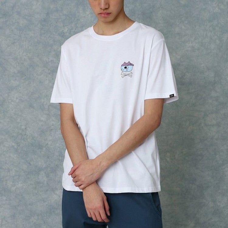 Men's Vans Asian Artist Crossover Series Pattern Printing Short Sleeve White VN0A4RASWHT - 3