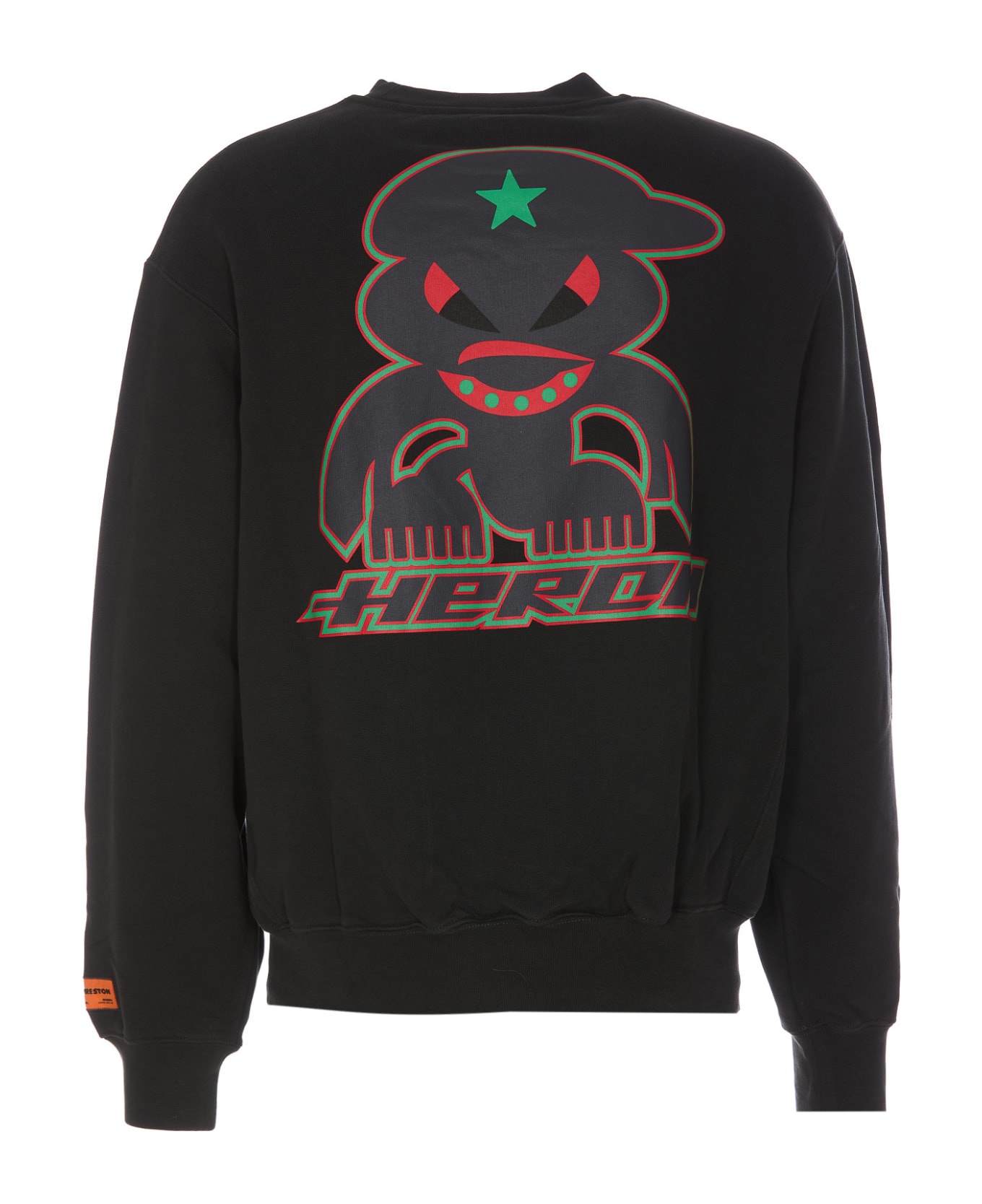 Monster Printed Crewneck Sweatshirt - 2