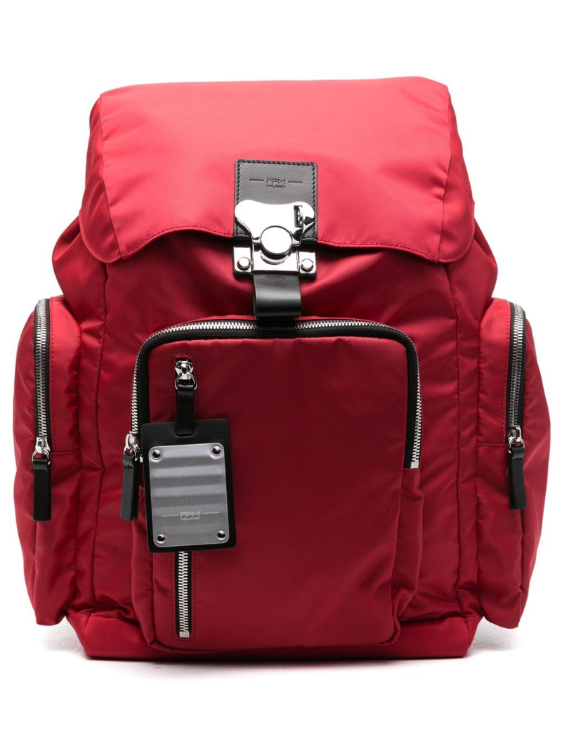medium Butterfly drawstring-fastening backpack 1