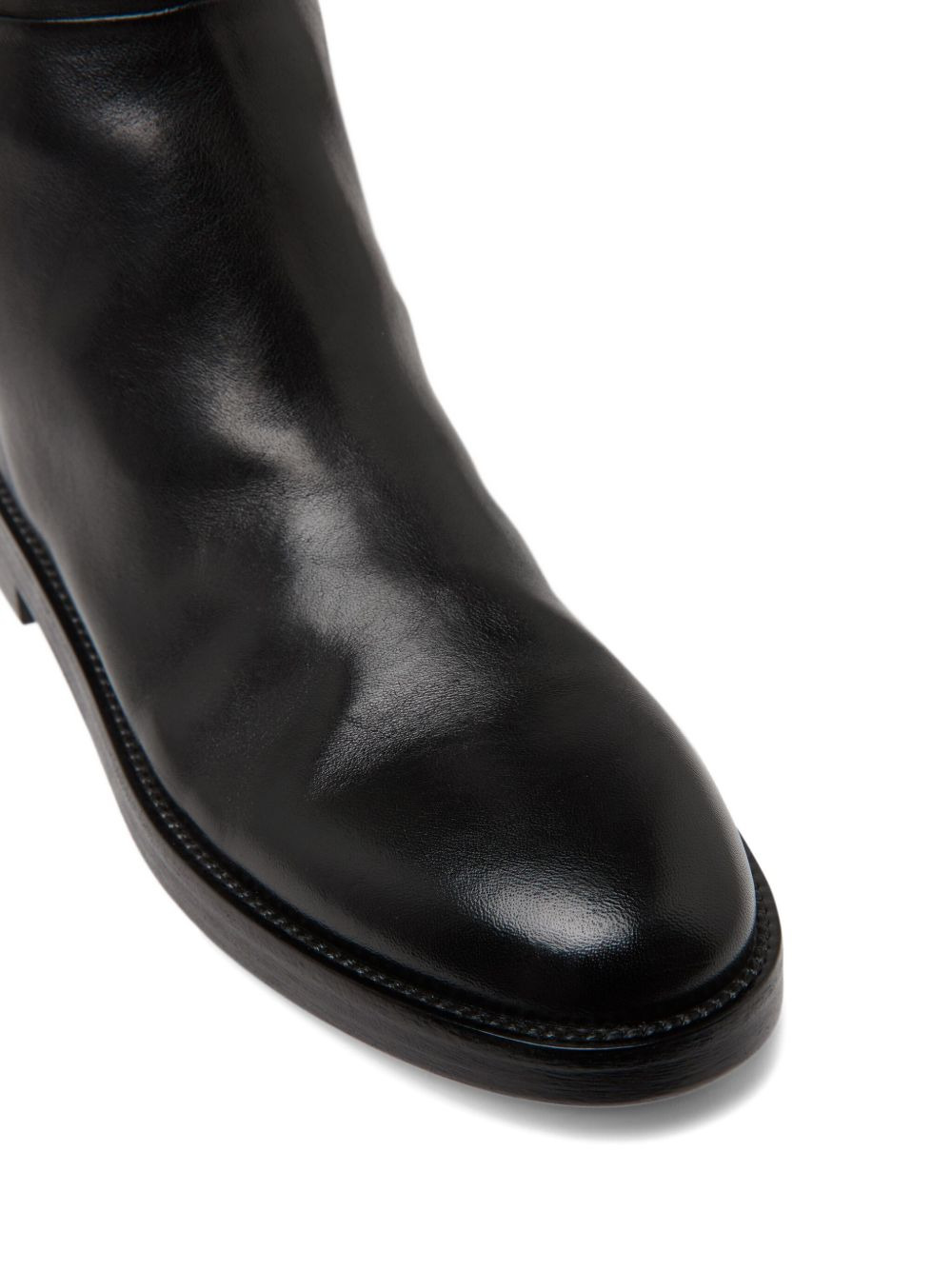 knee-high leather boots - 4
