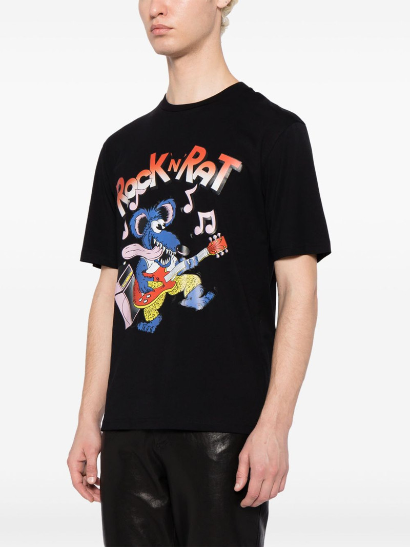 graphic-print organic cotton T-shirt 3