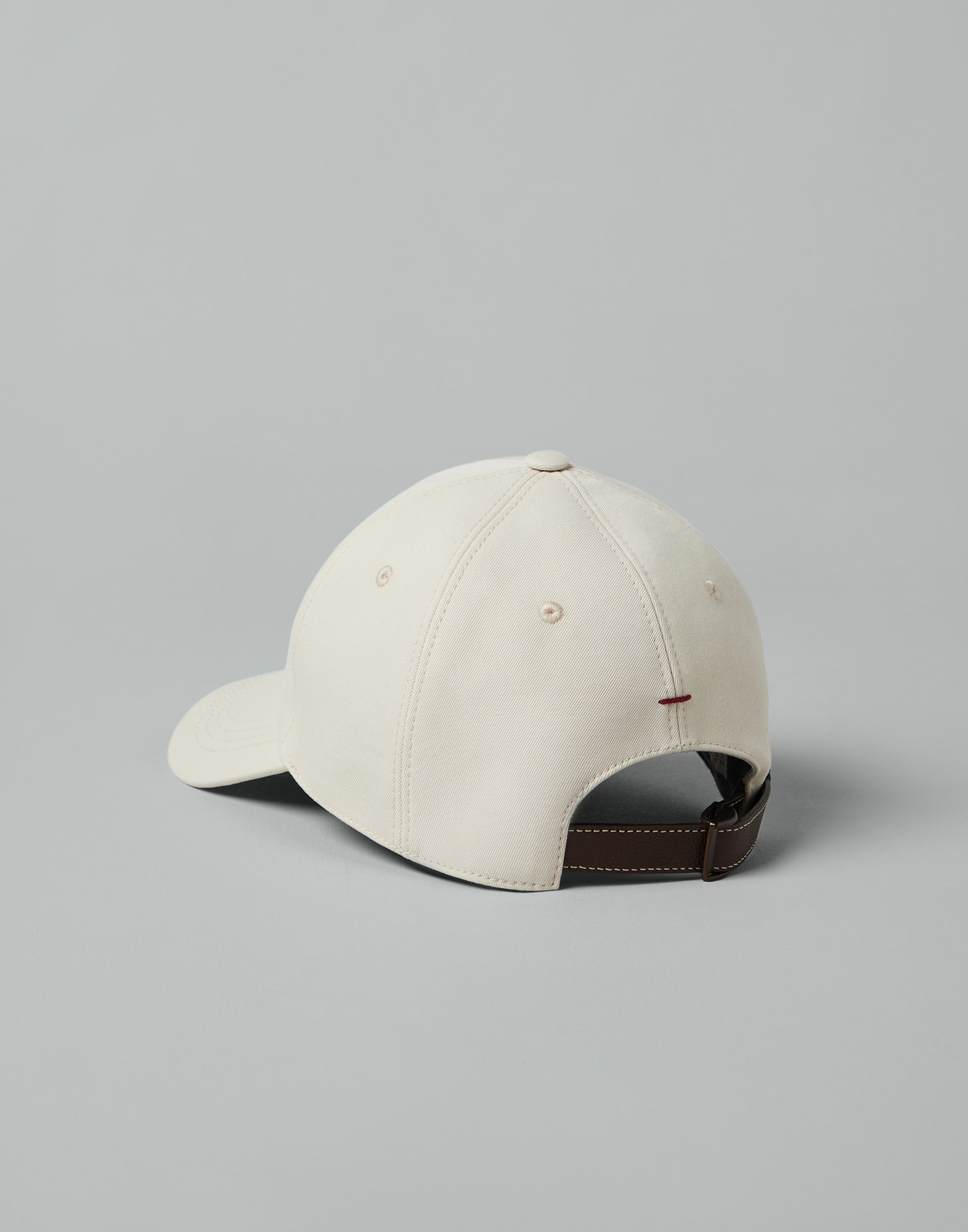 Baseball cap in twisted cotton gabardine with embroidery - 2