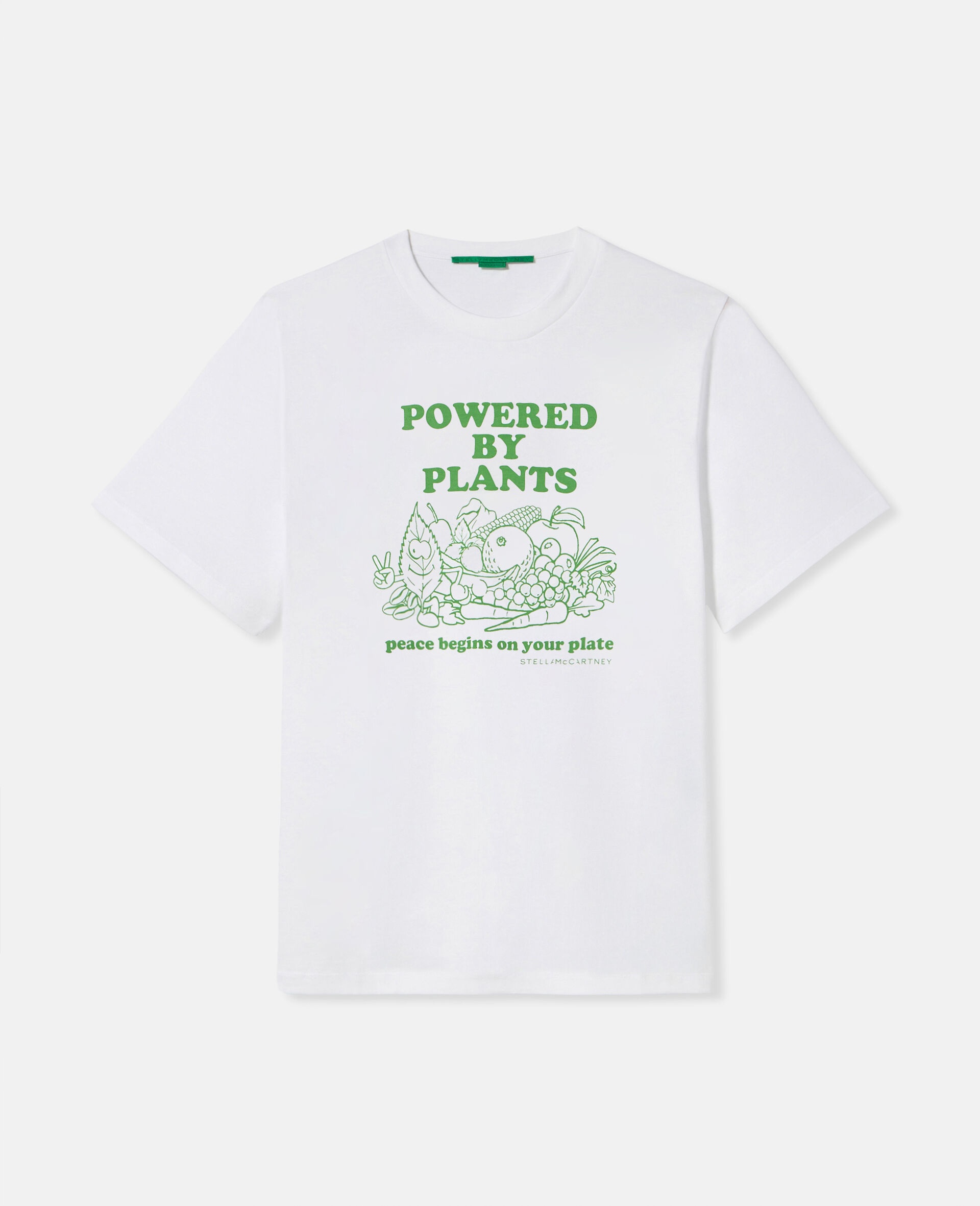 'Powered By Plants' Graphic T-Shirt - 1