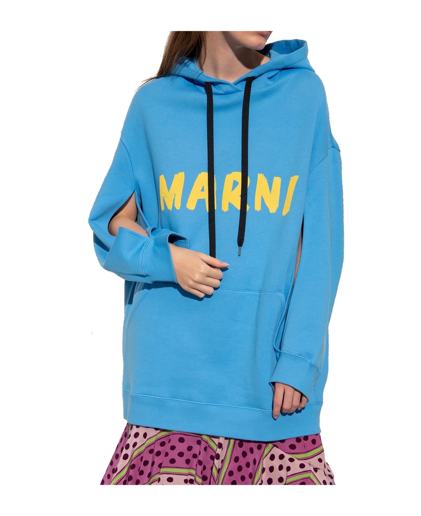 Oversize Hooded Sweatshirt - 2